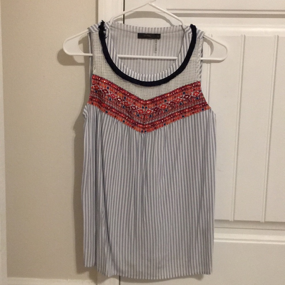 Sleeveless Blue Door Boutique Top